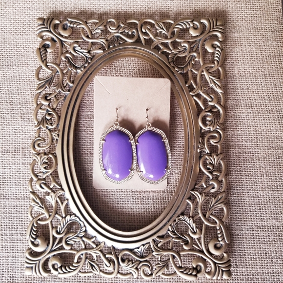 NWT Large Statement Earnings in Purple - Picture 3 of 4